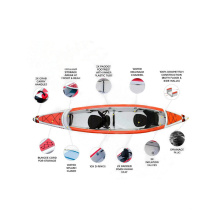 Superior 2021 Manufacturer Single Person Water Dropstitch Kayak Inflatable Fishing Kayak